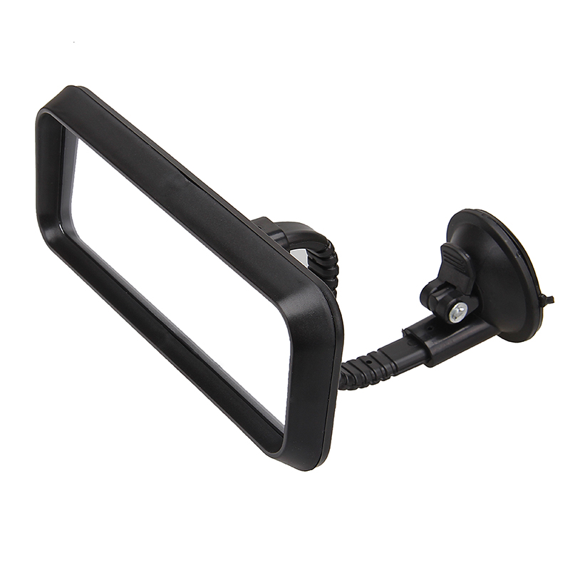 360° Adjustable Car Truck Interior Rear View Mirror Suction Cup Mount